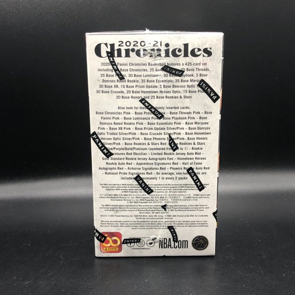 2020/21 Panini Chronicles Basketball 8-Pack Blaster Box (Pink Parallels!) Sealed - Picture 4 of 4